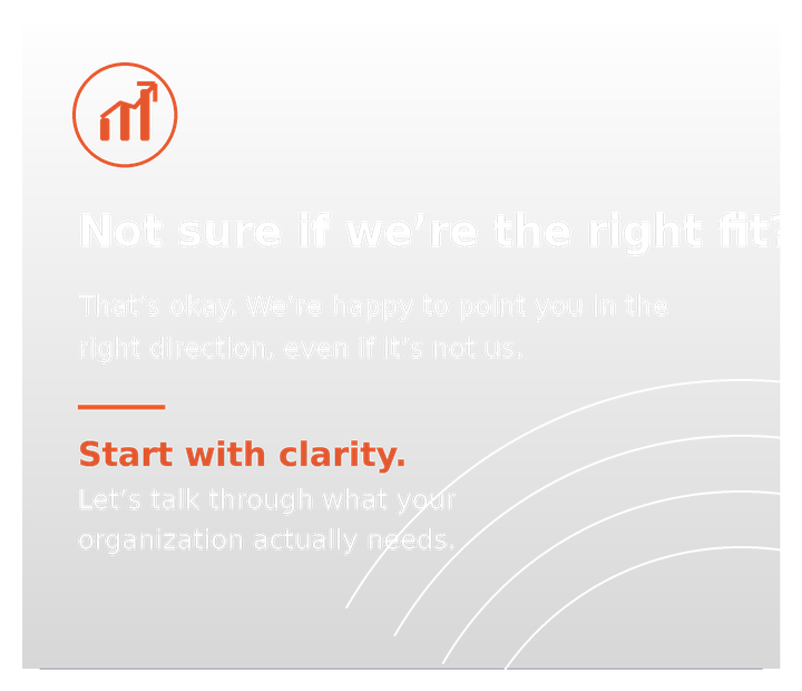 Is ClearArc Advisory the right fit for your nonprofit organization